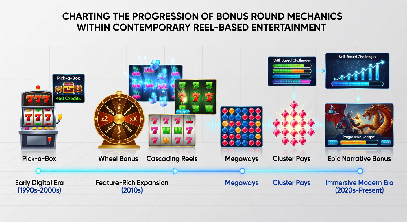 Fortschritt der Bonus-Runden-Mechaniken in modernen Slot-Spielen mit Walzen und interaktiven Features