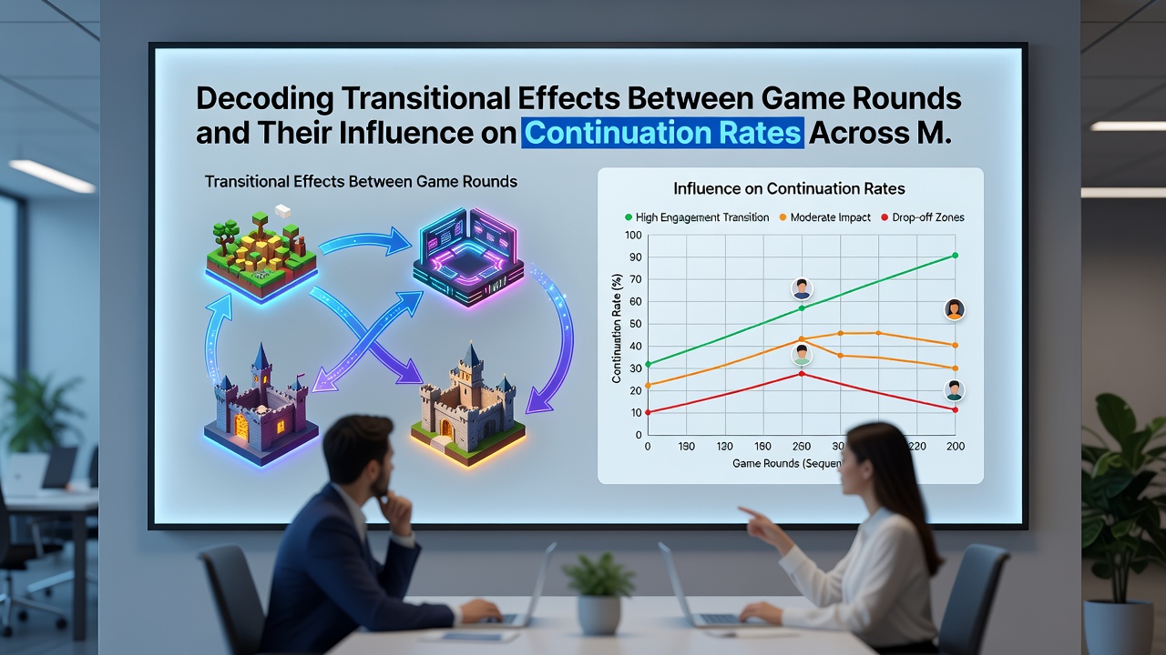 Diagramme und Grafiken zu Einflussfaktoren auf Fortsetzungsraten in Multi-Game-Umgebungen