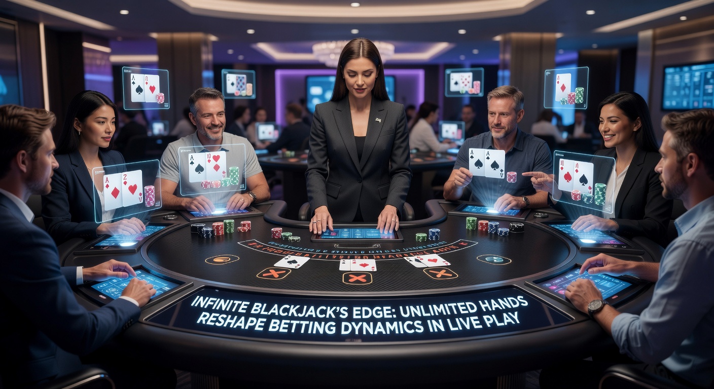 Detaillierte Grafik der Wettoptionen und Multiplikatoren in Infinite Blackjack mit Live-Dealer-Interaktion
