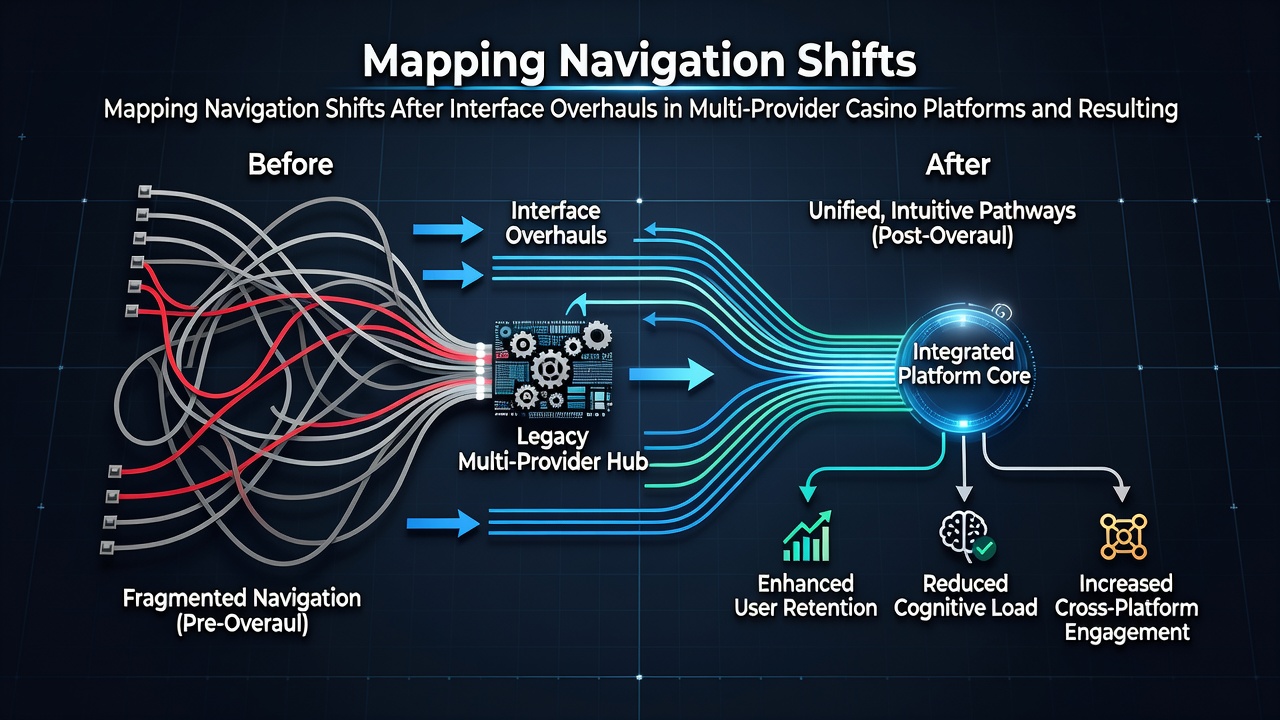 Analyse von Spielmustern nach Navigationseingriffen mit grafischen Darstellungen von Nutzerpfaden