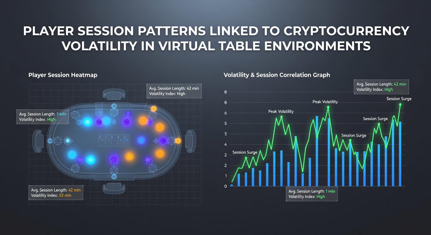Analyse von Sitzungsmustern in virtuellen Tischspielen mit Kryptowährungen